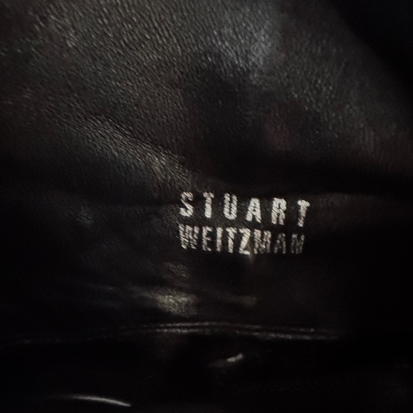 Stunning Stuart Weitzman Elf Style Black Leather Over the Knee Boots! - Picture 7 of 8
